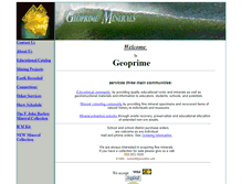 Tablet Screenshot of geoprime.com